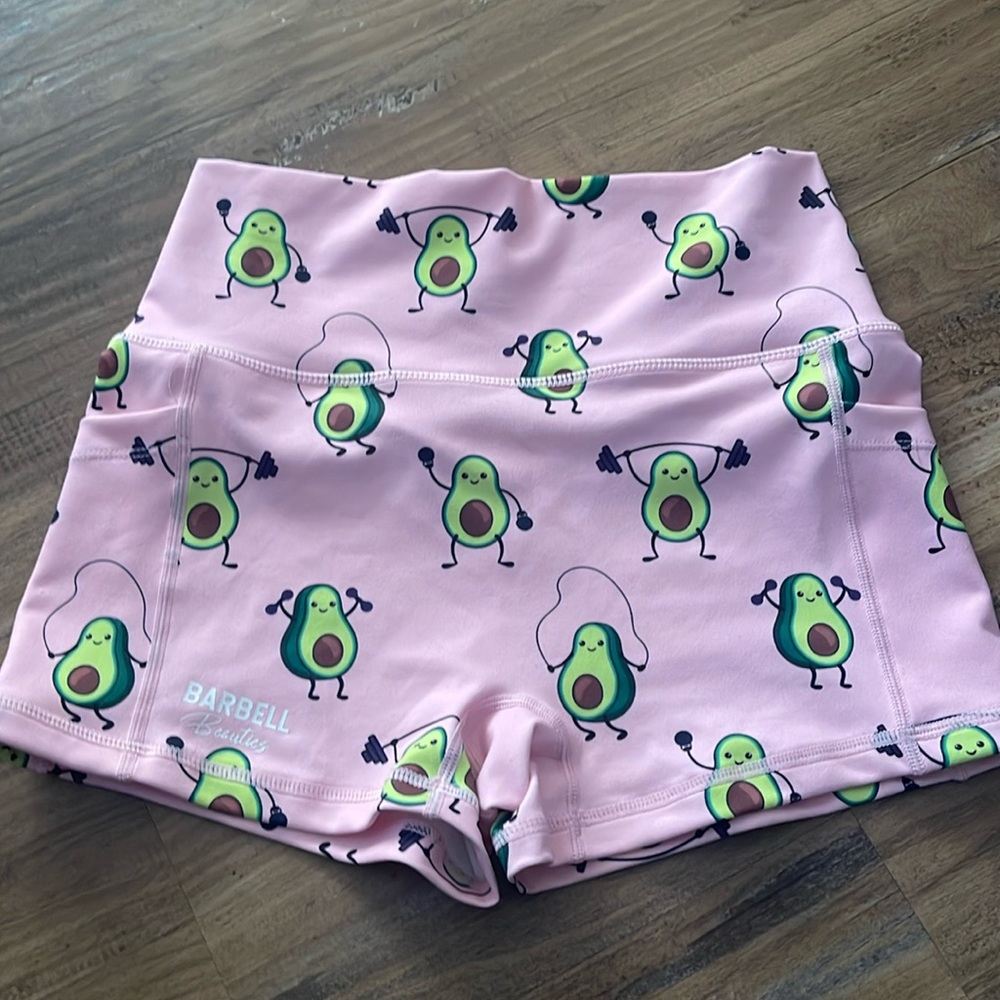 Size small Avocardio shorts. Barbell Beauties